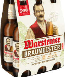 Warsteiner Braumeister set van 6 flesjes van 0,33 liter Warsteiner Braumeister set van 6 flesjes van 0,33 liter